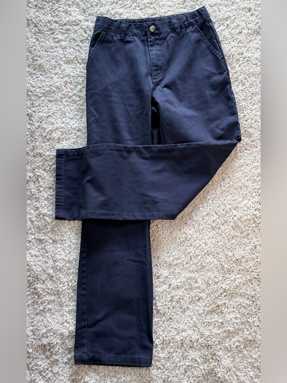 Boys Size 14 French Toast Navy Blue Pants